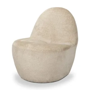 Beverly Accent Chair Beige Chenille