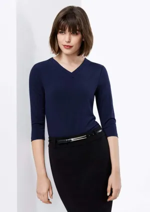 Biz Collection Women’s Lana 3/4 Sleeve Top K819lt