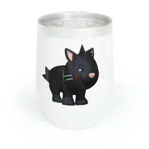 Black Cat Chill Wine Tumbler