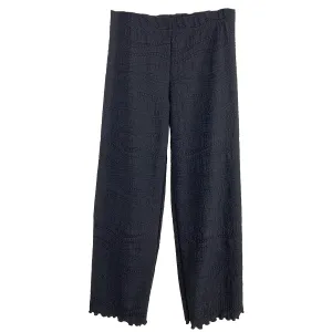 Black Catty Jacquard Knit Energy Pant