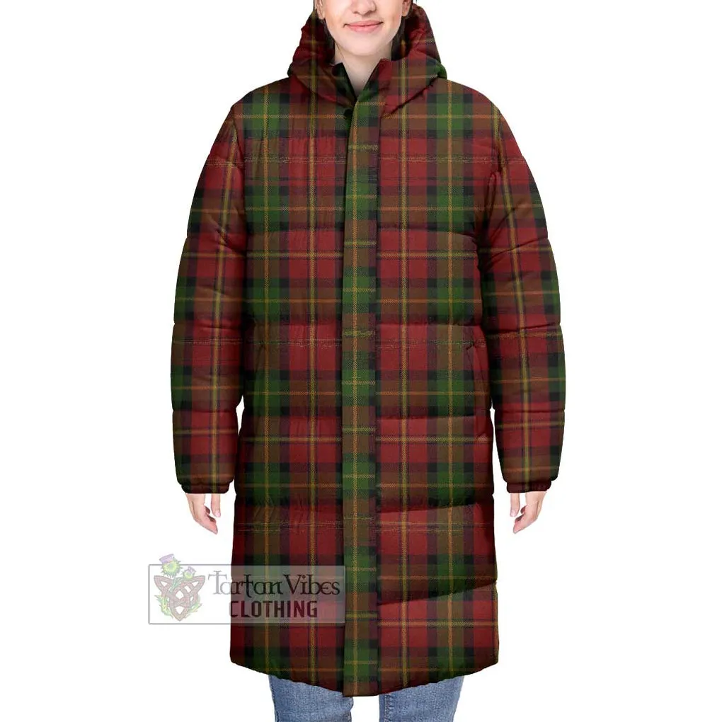 Blackstock Tartan Long Down Jacket