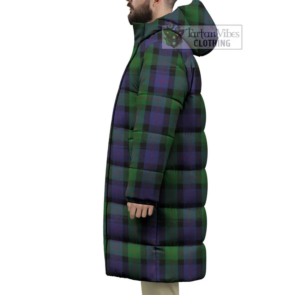 Blair Tartan Long Down Jacket