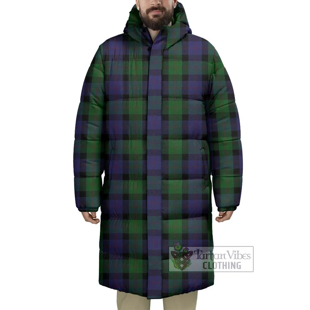 Blair Tartan Long Down Jacket