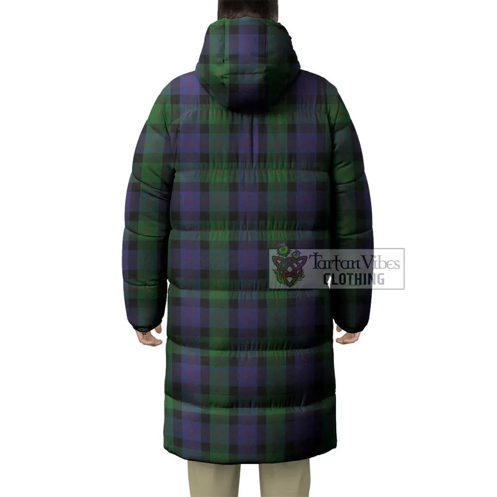 Blair Tartan Long Down Jacket