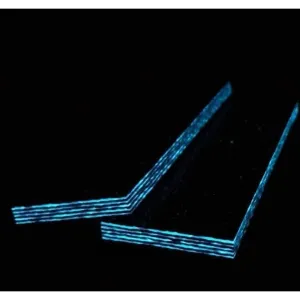 BLUE Glow Carbon Fiber- by CarbonWaves