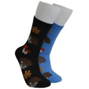 Blue Hedgehog Socks