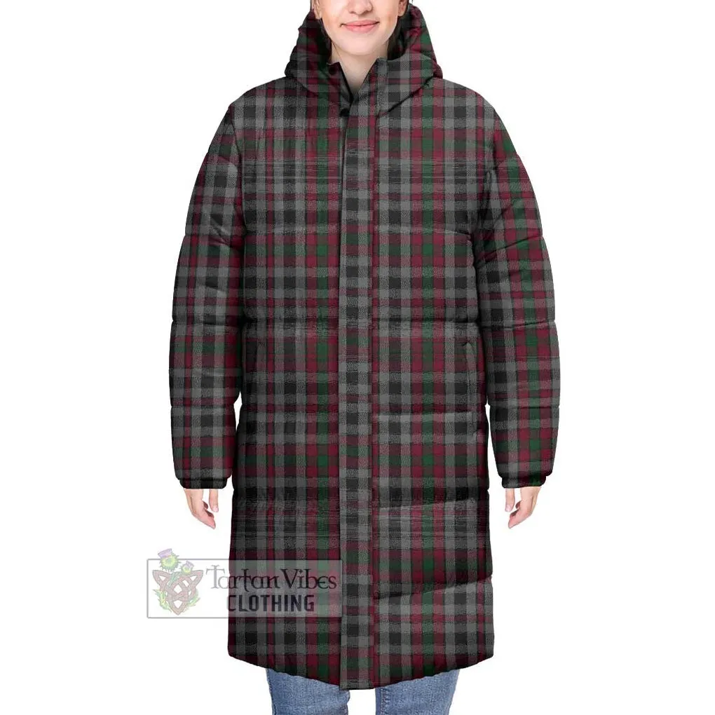 Borthwick Tartan Long Down Jacket