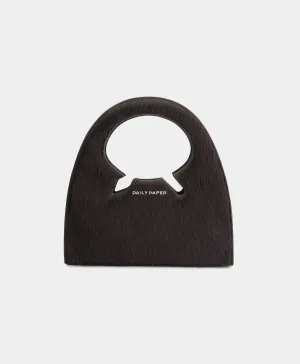 Brown Cow Hair Leather Codu Small Bag