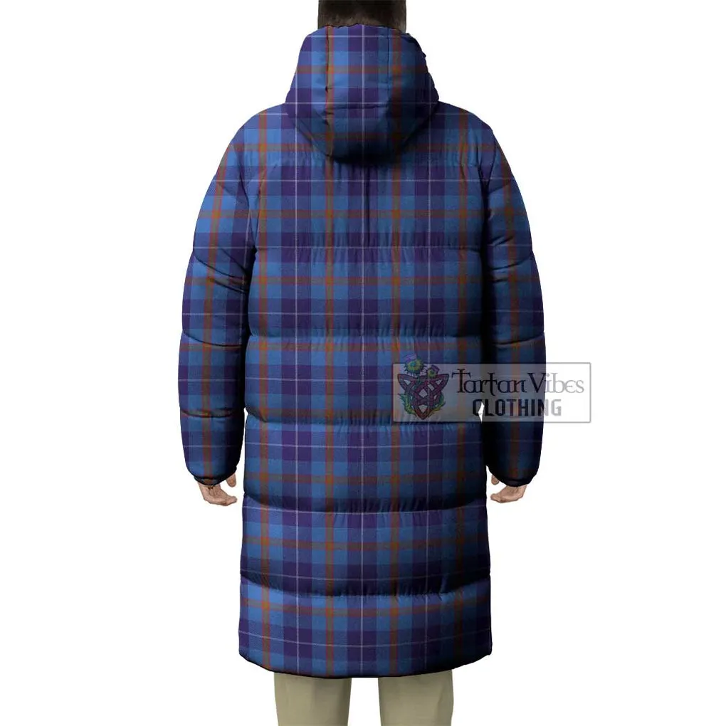 Bryson Tartan Long Down Jacket