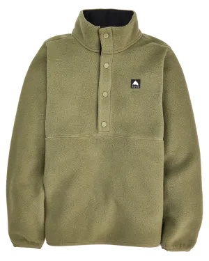 Burton Kids' Cinder Fleece Anorak - Forest Moss