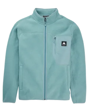 Burton Men's Cinder Full-Zip Fleece - Rock Lichen