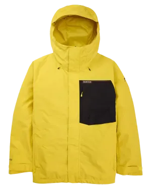 Burton Men's Powline Gore-Tex 2L Snow Jacket - Sulfur/True Black