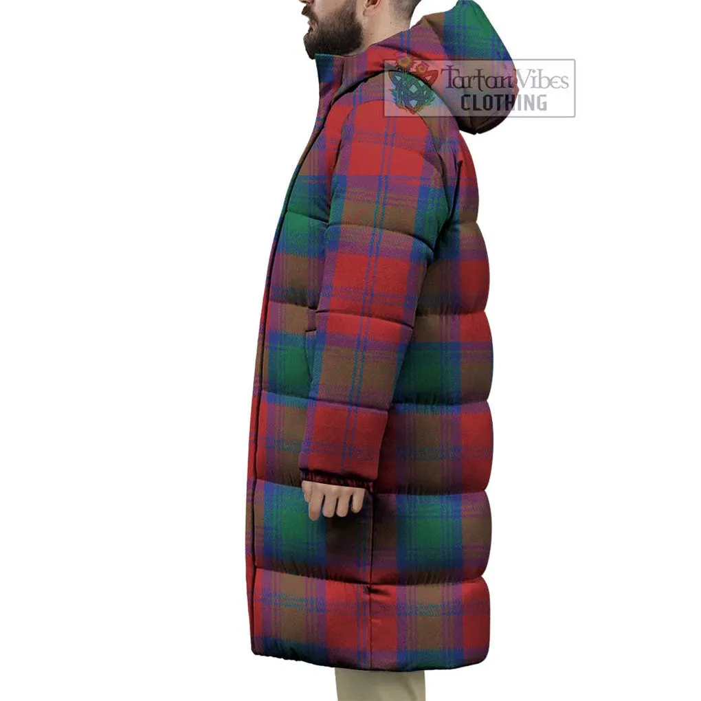 Byres (Byses) Tartan Long Down Jacket