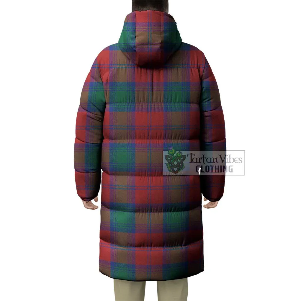 Byres (Byses) Tartan Long Down Jacket