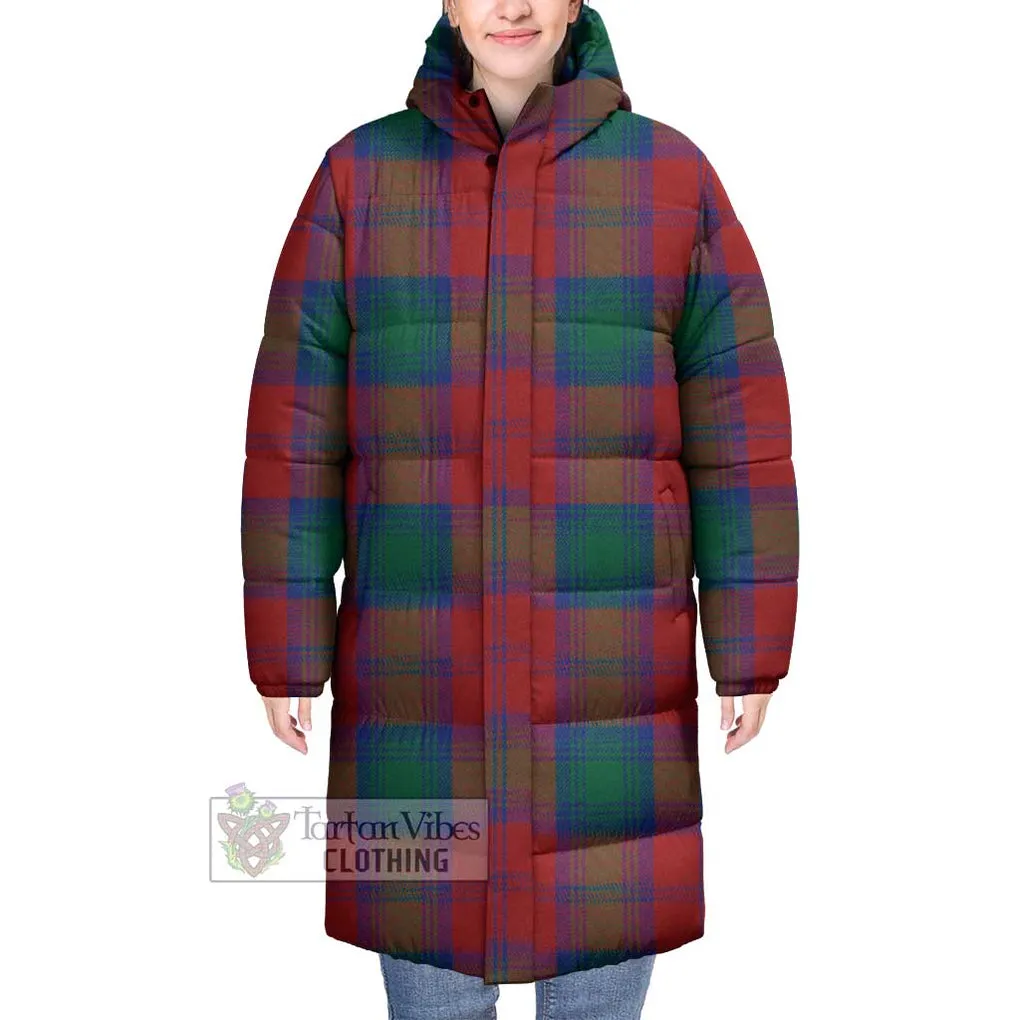 Byres (Byses) Tartan Long Down Jacket