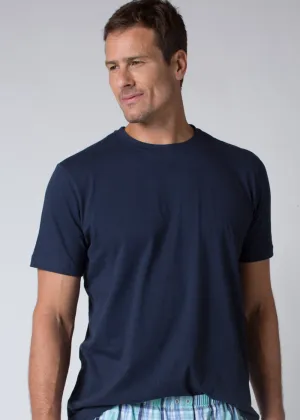 Camiseta Slim Fit Marinho