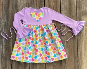 Candy Hearts Valentines Day Dress