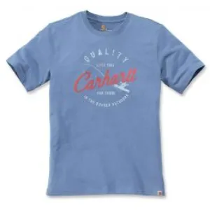 Carhartt&#x20;104182&#x20;Fishing&#x20;T-Shirt&#x20;-&#x20;French&#x20;Blue
