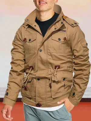 Casual Windproof Cotton Coat