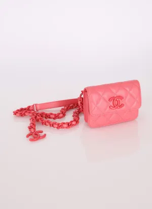 Chanel 2020 Caviar Cardholder Belt Bag