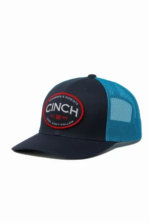 Cinch Mens Pioneers and Patriots Cap - Navy - MCC0660623
