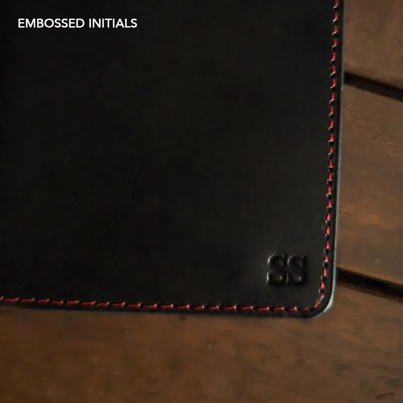 Classic Bi-Fold Wallet w/ Coin Pocket - Carbon Black