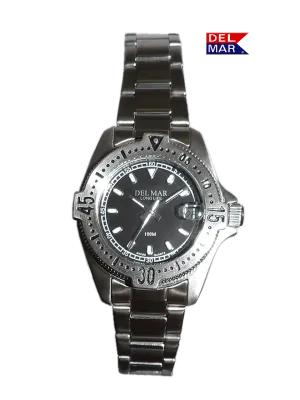 Classic Ladies Admiral Black Dial Dress Watch #50276