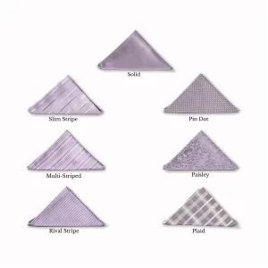 Classic Pocket Square - Lavender