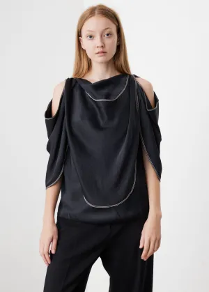 Cold Shoulder Petal Top
