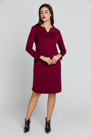 CONQUISTA FASHION - Original Burgundy Sack Dress