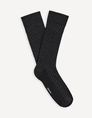 Cotton high socks