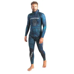 Cressi Tokugawa Blue Camo Spearfishing Wetsuit 2 Piece