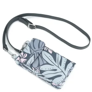 Crossbody Phone Wallet Anna Ke'olu Lauae Grey