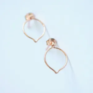 Daisy - 14k Rose Gold Filled Post Earrings