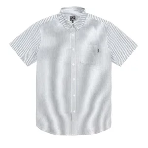DARK SEAS PREPPY WOVEN - WHT/BLU