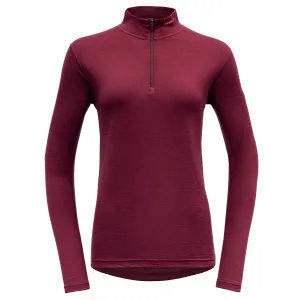 Devold Breeze Woman Half Zip Neck     Beetroot | Buy Devold Breeze Woman Half Zip Neck     Beetroot here | Outnorth