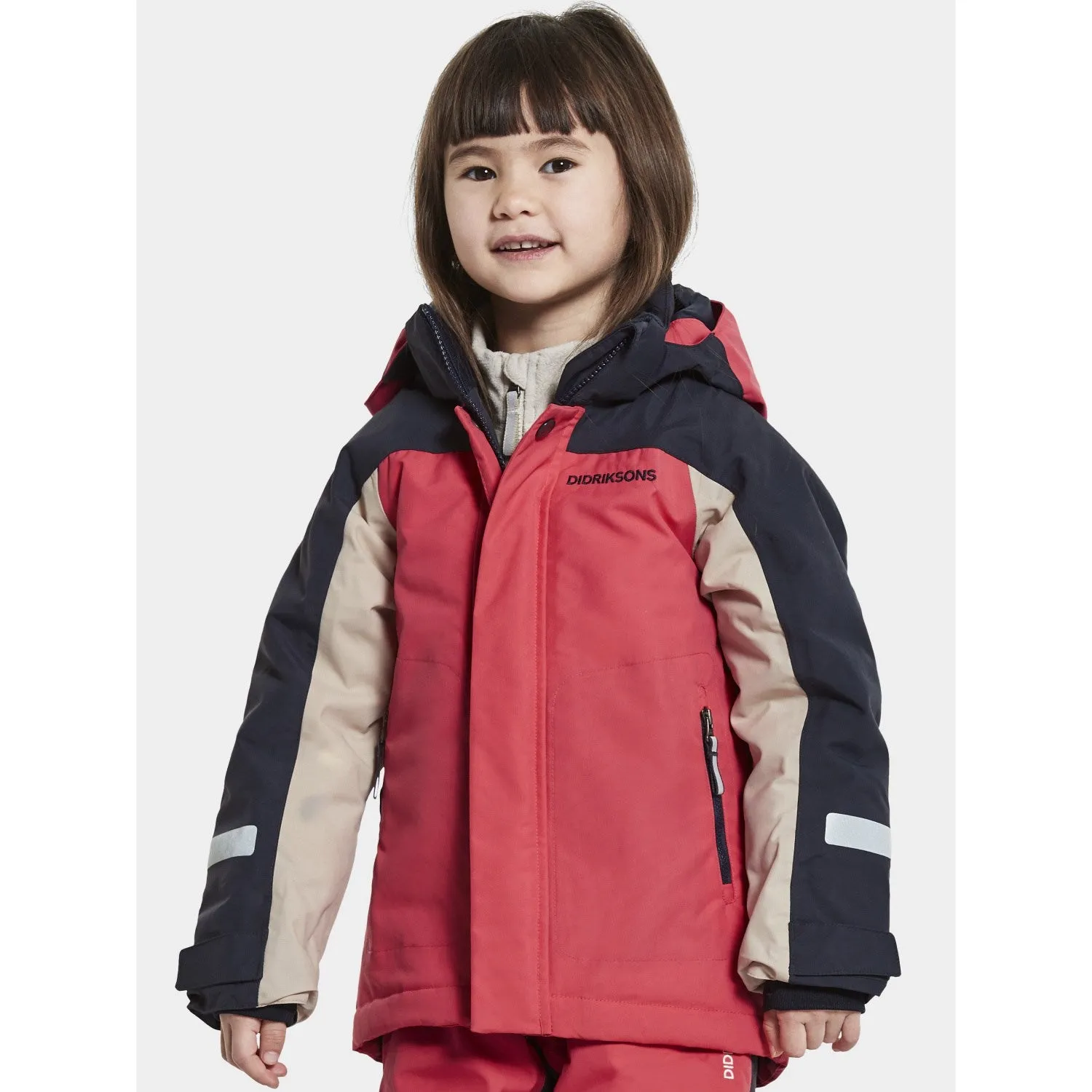 Didriksons Modern Pink Neptun Kids Jacket