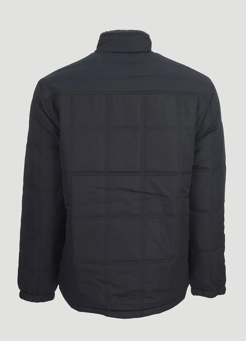 Empire Quilted Mock Neck Jacket