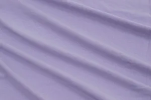 End of Bolt: 2 yards of 100% Cotton Jersey Lilac T-Shirt USA Made Knit Solid 7.5 oz- remnant
