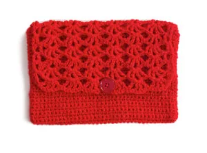 Evening Glitter Clutch (Crochet)