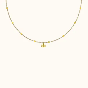 Evil Eye Bead Necklace