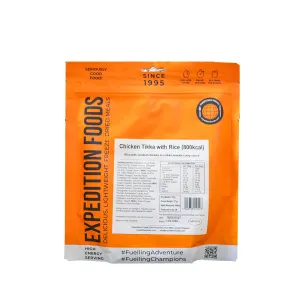 Expedition Foods Chicken Tikka with Rice (High Energy)