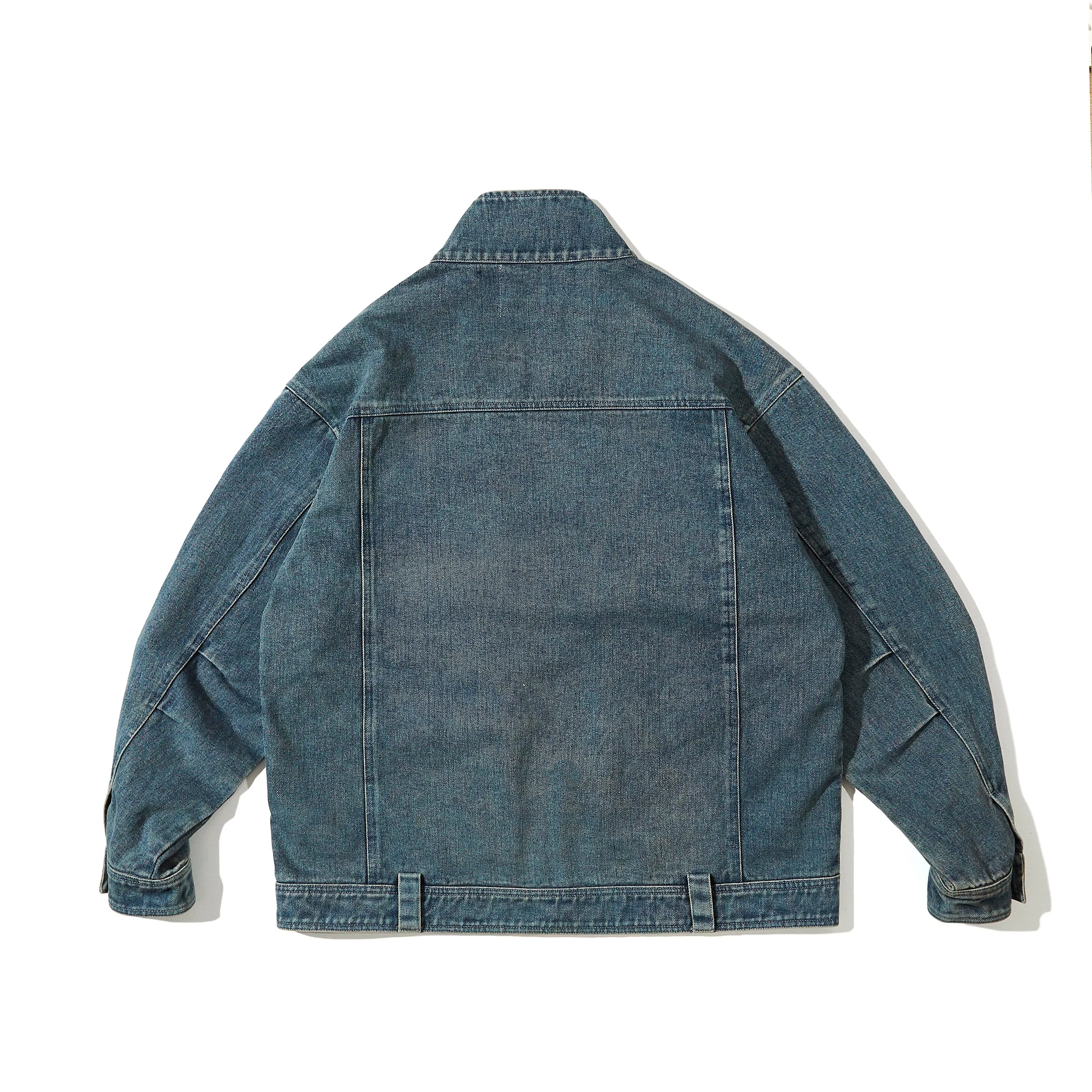 Faire Echo oversized large-pocket denim Jacket