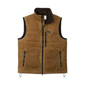 Filson Men's Tin Cloth Primaloft Vest - Dark Tan
