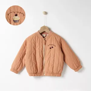 Fleece-Lined Kids Bomber Jacket