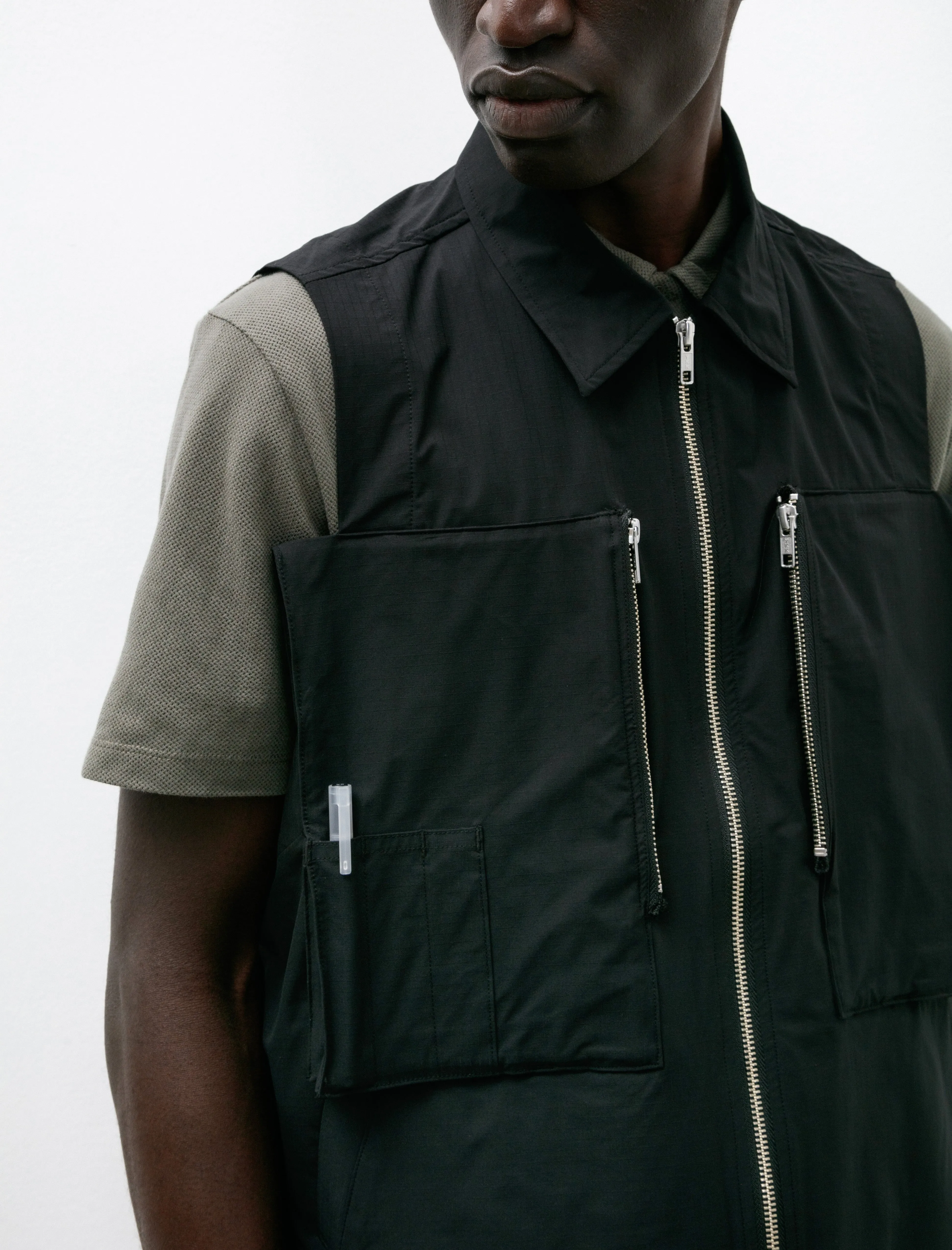 Float Pocket Vest Black