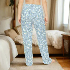 Floral Women's Pajama Pants - Cozy Sleepwear for Relaxation