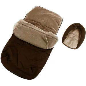 Footmuff To Fit Petite Star Zia, Quinny Buzz - Hot Chocolate (Brown)