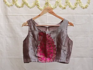 Fossil Grey, Tissue blouse