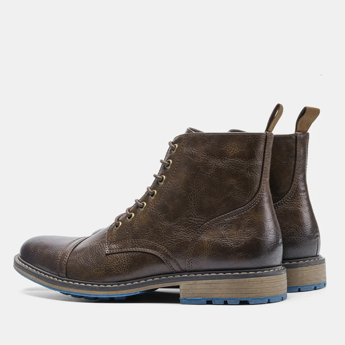 Funki Buys | Boots | Men's Faux Leather Smart Dress Boots